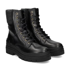 TOMMY HILFIGER Botines planos de Mujer FW0FW07500 BDS BLACK