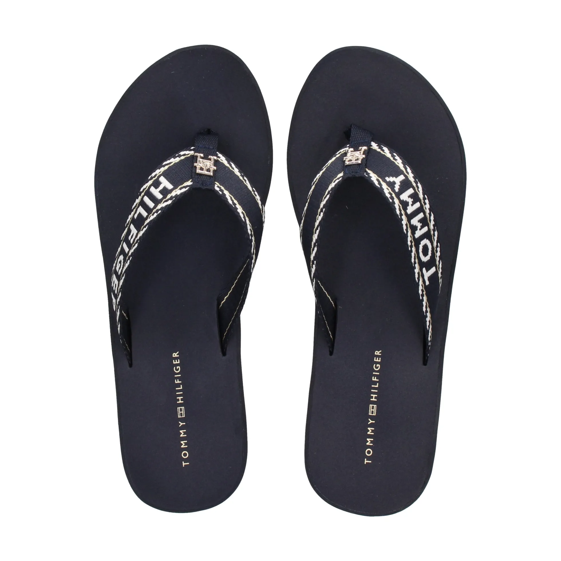 TOMMY HILFIGER Chanclas de Mujer FW0FW07149 0GY SPACE BLUE