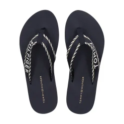 TOMMY HILFIGER Chanclas de Mujer FW0FW07143 DW6 SPACE BLUE
