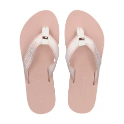 TOMMY HILFIGER Chanclas de Mujer FW0FW07859 0LA ECRU/WHIMSY