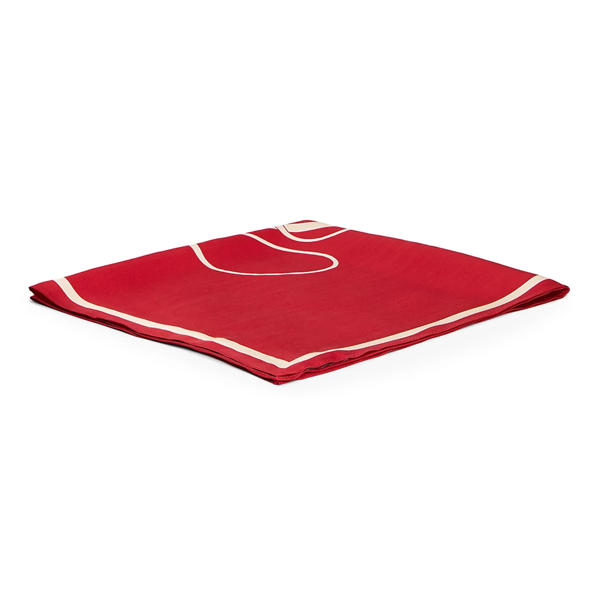 TOMMY HILFIGER Fulares AW0AW18223 0KP RED/CREAM