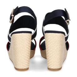 TOMMY HILFIGER Sandalias cuña de Mujer FW0FW07180 0GY RWB