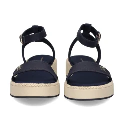 TOMMY HILFIGER Sandalias con plataforma de Mujer FW0FW07748 DW6 SPACE BLUE