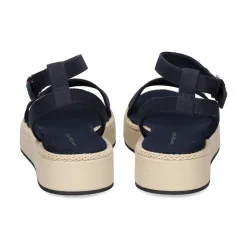 TOMMY HILFIGER Sandalias con plataforma de Mujer FW0FW07748 DW6 SPACE BLUE