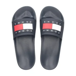 TOMMY HILFIGER Sandalias planas de Mujer EM0EM01191 C1G DARK NIGHT