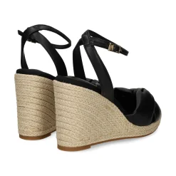 TOMMY HILFIGER Sandalias cuña de Mujer FW0FW09011 BDS BLACK