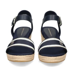 TOMMY HILFIGER Sandalias cuña de Mujer FW0FW08044 DW6 SPACE BLUE