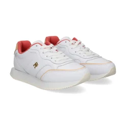 TOMMY HILFIGER Zapatillas de Mujer FW0FW08696 01S WHITE/WASHE