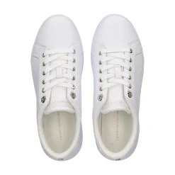 TOMMY HILFIGER Zapatillas de Mujer FW0FW07560 0K7 WHITE/GOLD