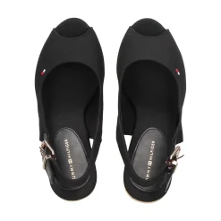 TOMMY HILFIGER Zapatos cuña FW0FW04789 BDS BLACK