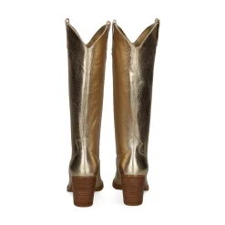 UNISA Botas con tacón de Mujer MALONE_MEC PLATINO