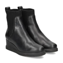 UNISA Botines con tacón de Mujer JUALO_F23_MAR NEGRO