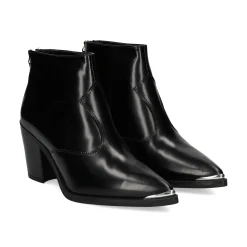 UNISA Botines con tacón de Mujer MIRLO_SIV NEGRO