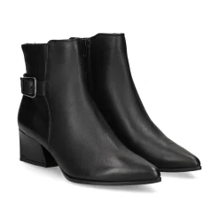 UNISA Botines con tacón de Mujer JOKELA_STT NEGRO