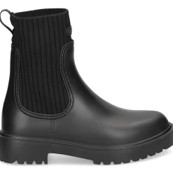 UNISA Botines con tacón de Mujer FAYNAR_RIB NEGRO