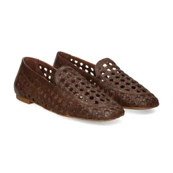 UNISA Mocasines de Mujer BAIX_CRF CHOCOLATE