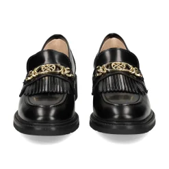 UNISA Mocasines de Mujer ELMA_F23_SIV NEGRO