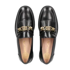 UNISA Mocasines de Mujer ELMA_F23_SIV NEGRO