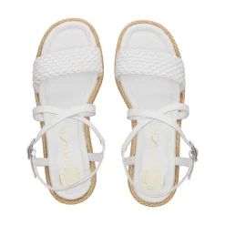 UNISA Sandalias con plataforma de Mujer KALION_GRA BLANCO