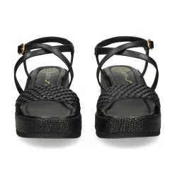 UNISA Sandalias con plataforma de Mujer KALION_GRA NEGRO