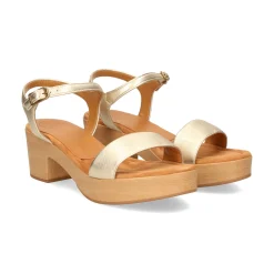 UNISA Sandalias con plataforma de Mujer IRITA_22 PLATINO