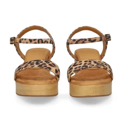 UNISA Sandalias con plataforma de Mujer IRITA_25_LKD CINNAMON