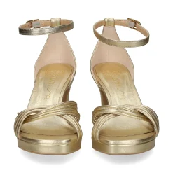 UNISA Sandalias con plataforma de Mujer SELENA_LMT PLATINO
