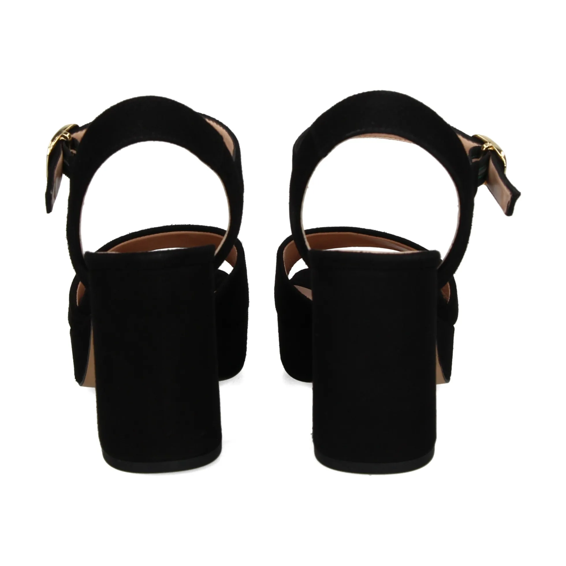 UNISA Sandalias con plataforma de Mujer ODRAN_23_KS NEGRO