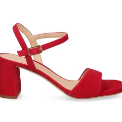 UNISA Sandalias con tacón de Mujer MORATY_25_KS CRANBERRY