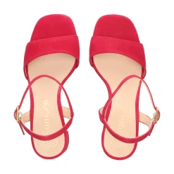 UNISA Sandalias con tacón de Mujer MORATY_25_KS CRANBERRY