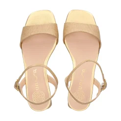 UNISA Sandalias con tacón de Mujer KIRK_24_RN NATURAL
