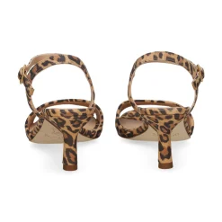UNISA Sandalias con tacón de Mujer NAHIA_LKD CINNAMON