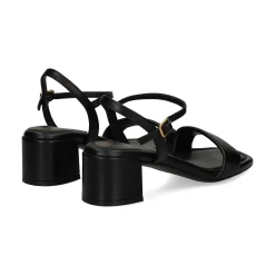 UNISA Sandalias con tacón de Mujer KIALA_NTO NEGRO