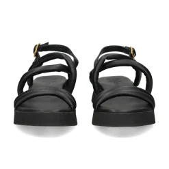 UNISA Sandalias planas de Mujer CEDRA_GRA NEGRO