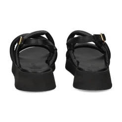 UNISA Sandalias planas de Mujer CEDRA_GRA NEGRO