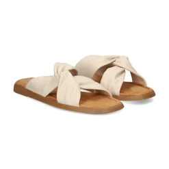 UNISA Sandalias planas de Mujer CAMBY_26_GRA MARFIL