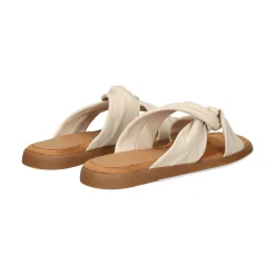 UNISA Sandalias planas de Mujer CAMBY_26_GRA MARFIL