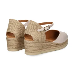 UNISA Zapatos cuña CISCA_25_NTO MARFIL