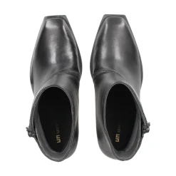 UNITED NUDE Botines con tacón de Mujer ROCKIT ZIP BOOTIE NEGRO