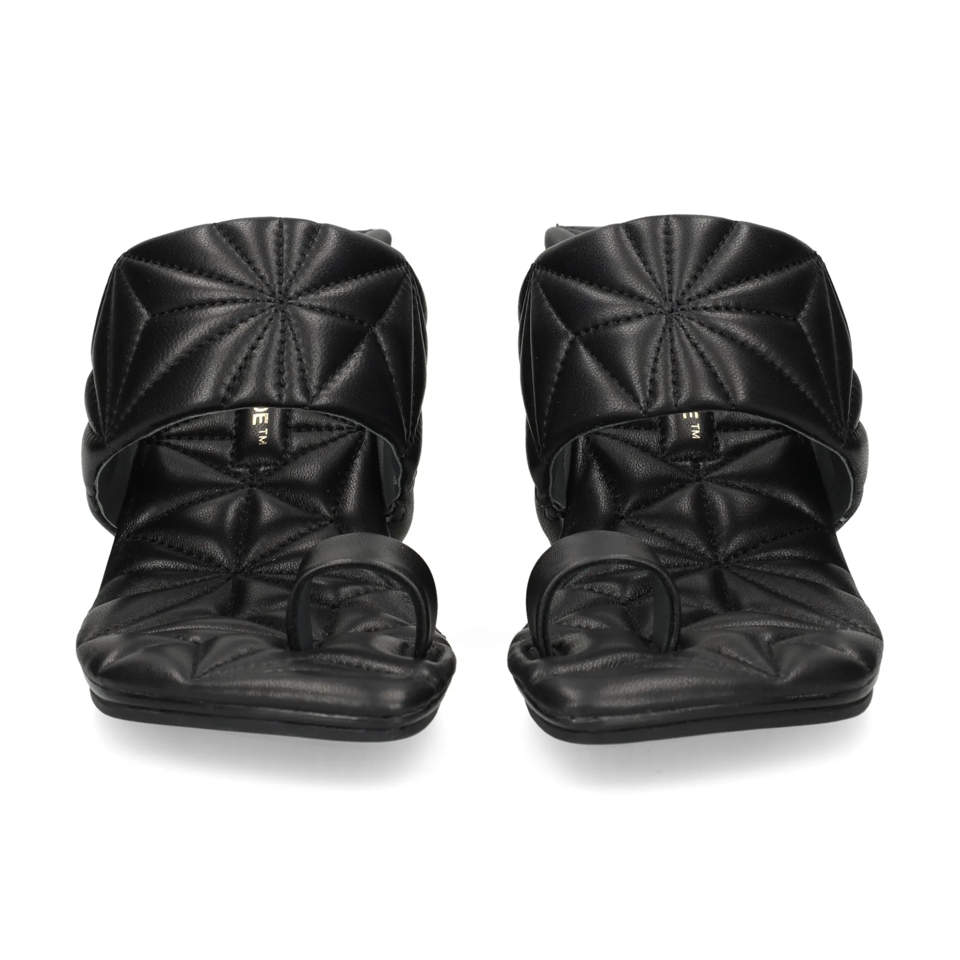 UNITED NUDE Sandalias cuña de Mujer LOOP TOE HI BLACK PUFFY