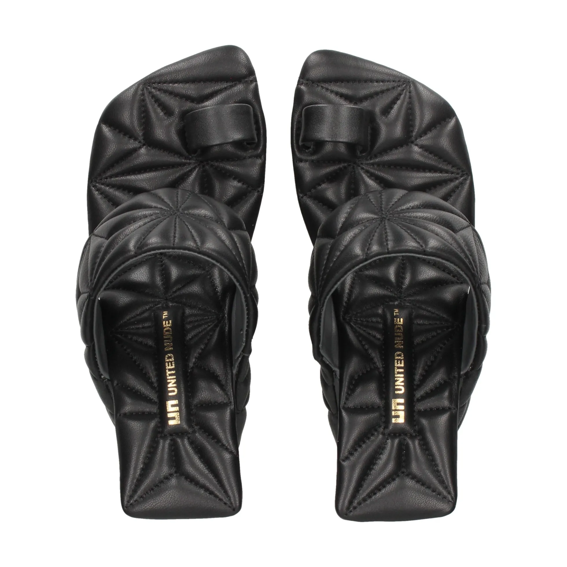 UNITED NUDE Sandalias cuña de Mujer LOOP TOE HI BLACK PUFFY