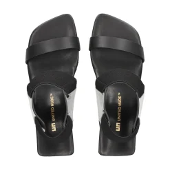 UNITED NUDE Sandalias cuña de Mujer LOOP REIKI HI SILVER