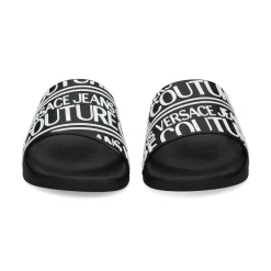 VERSACE JEANS Sandalias de Hombre 79YA3SQ1 899 BLACK