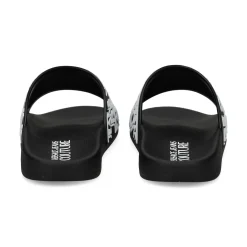 VERSACE JEANS Sandalias de Hombre 79YA3SQ1 899 BLACK