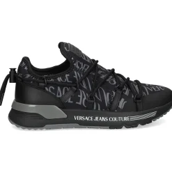 VERSACE JEANS Zapatillas de Hombre 79YA3SA6 U23 BLACK/GRAP
