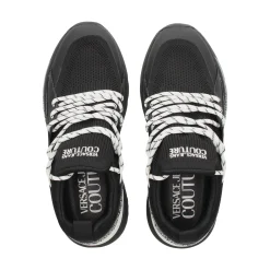 VERSACE JEANS Zapatillas de Hombre 77YA3SA3 899 BLACK
