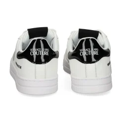VERSACE JEANS Zapatillas de Hombre 77YA3SK1 L02 WHITE/BLACK