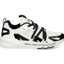 VERSACE JEANS Zapatillas de Hombre 79YA3SA8 L02 WHITE/BLAC