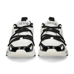VERSACE JEANS Zapatillas de Hombre 79YA3SA8 L02 WHITE/BLAC