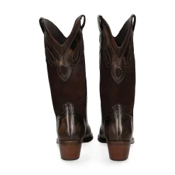 VEXED SHOES COMPANY Botas con tacón de Mujer ELSA 7402 MARRON/CHOCO